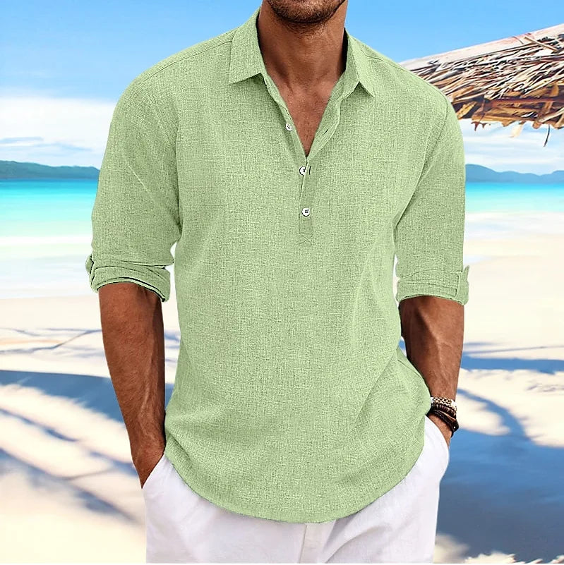 Premium Men's Guayabera Shirt