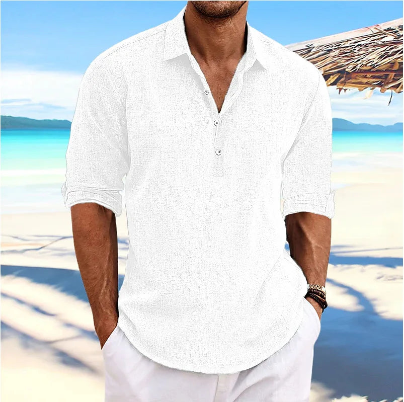 Premium Men's Guayabera Shirt